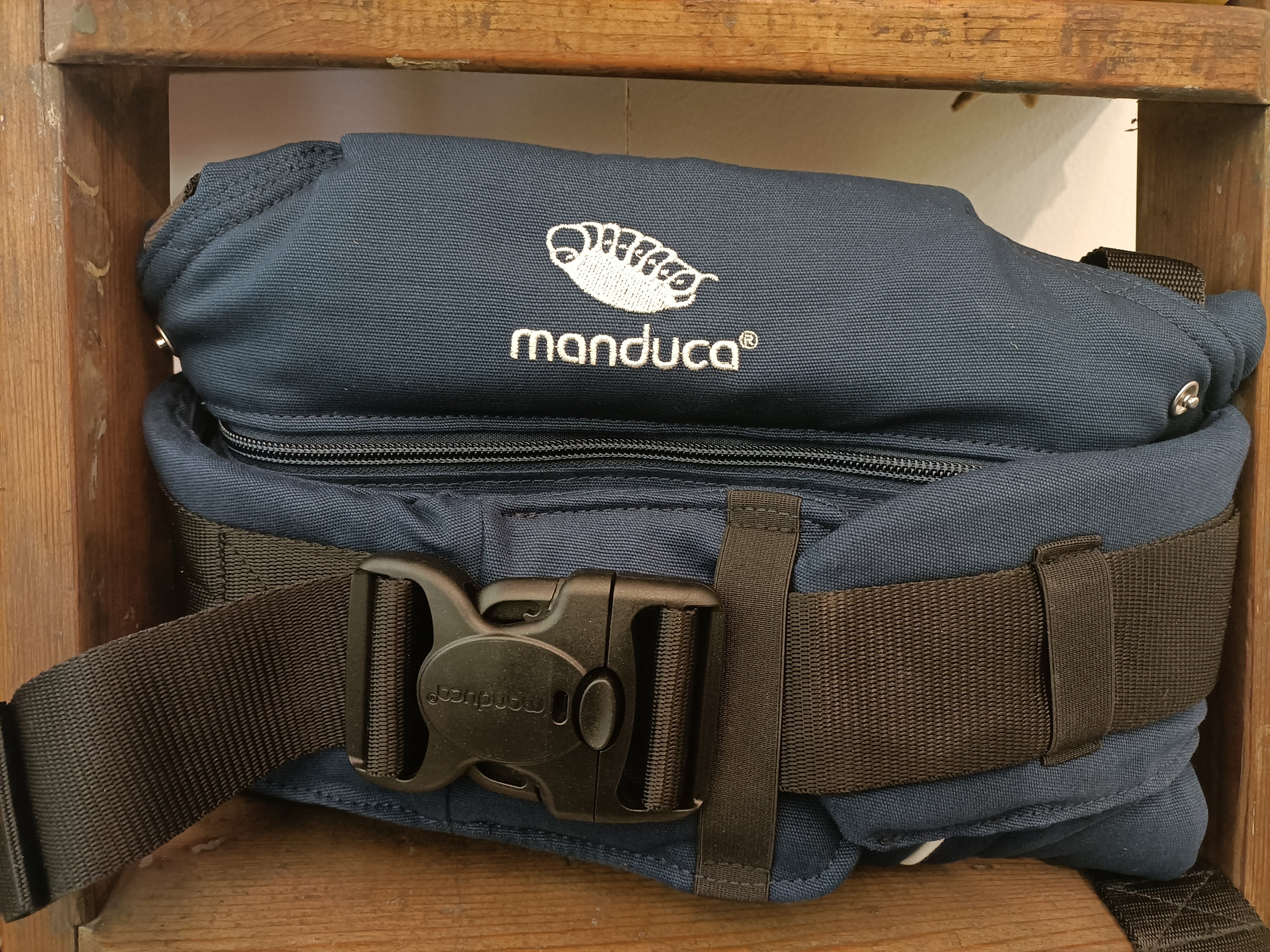 Marsupio ergonomico Manduca PureCotton // Blu Navy